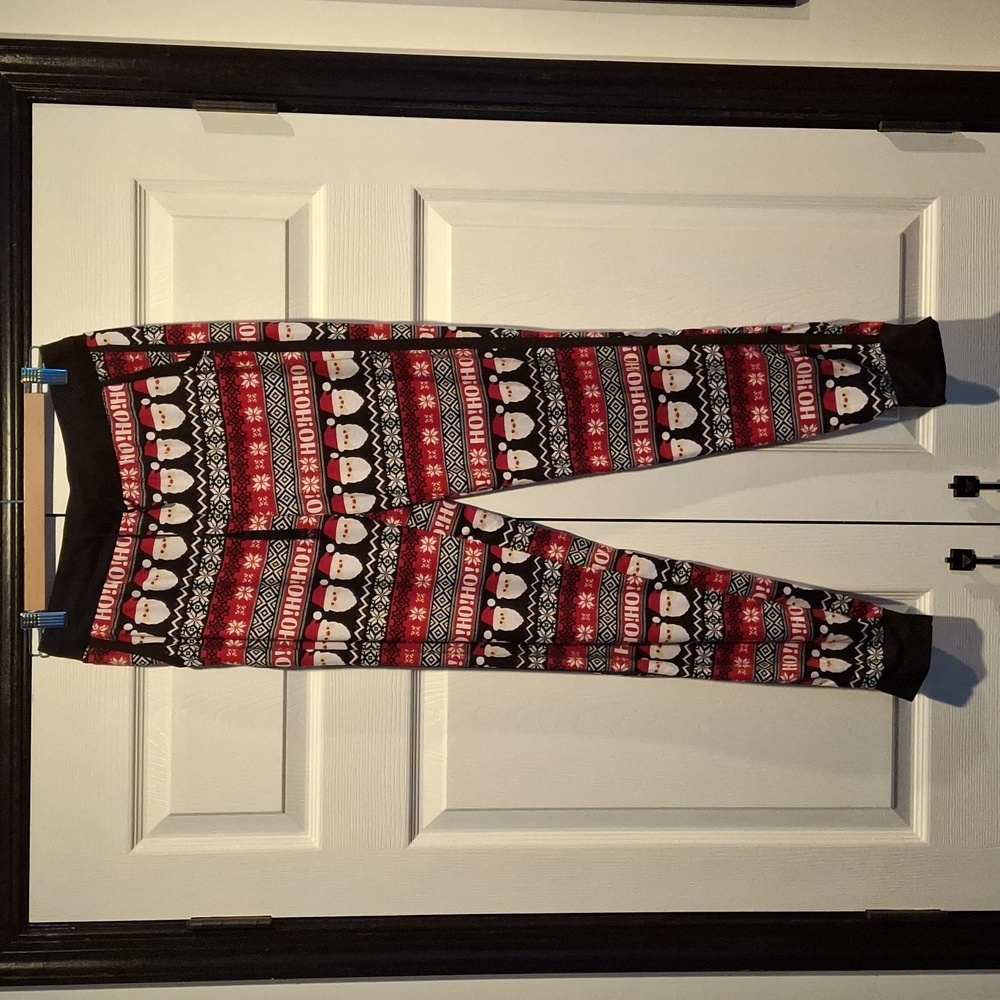 Christmas Pajama Bottoms with Pockets